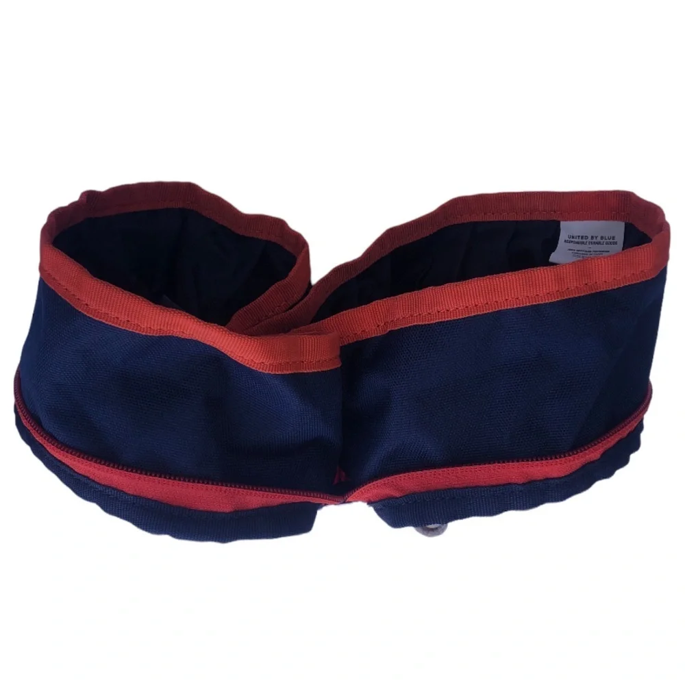 NWT United by Blue collapsible travel food water bowl camping gear